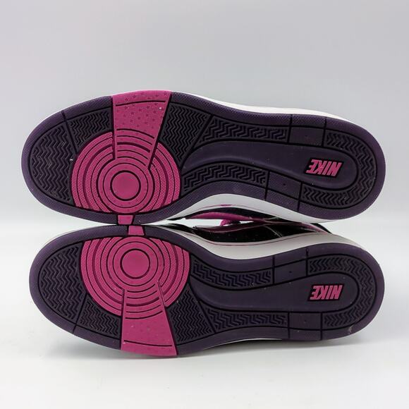 Nike Black and Pink High-Top Sneakers - Picture 5 of 7